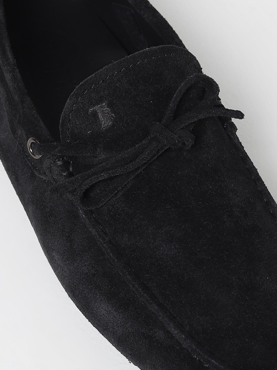 TOD'S MOCASSINI: Mocassino Tod's in camoscio , Nero - Img 4