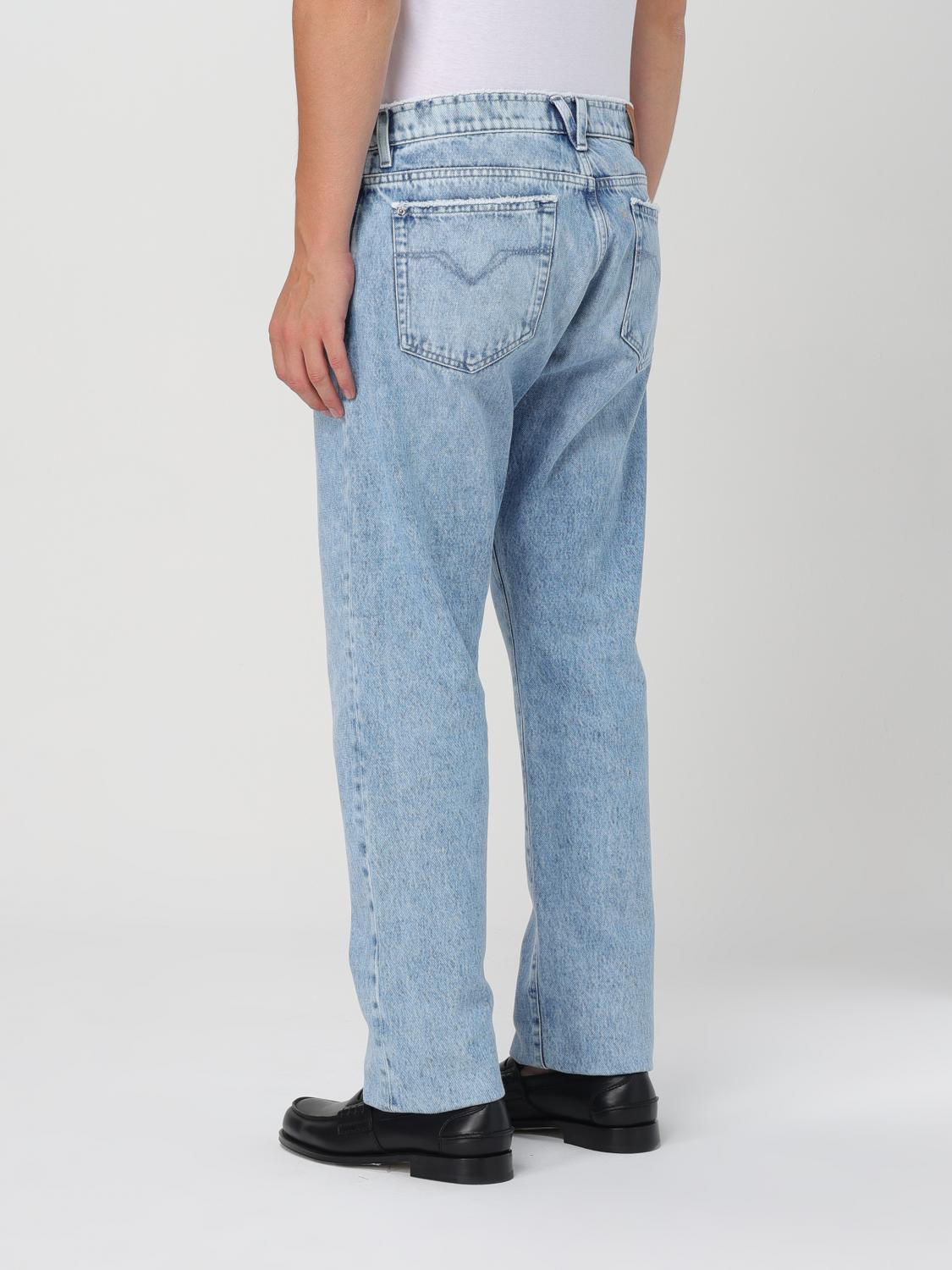 VERSACE JEANS: Jeans hombre Versace, Azul Oscuro - Img 2