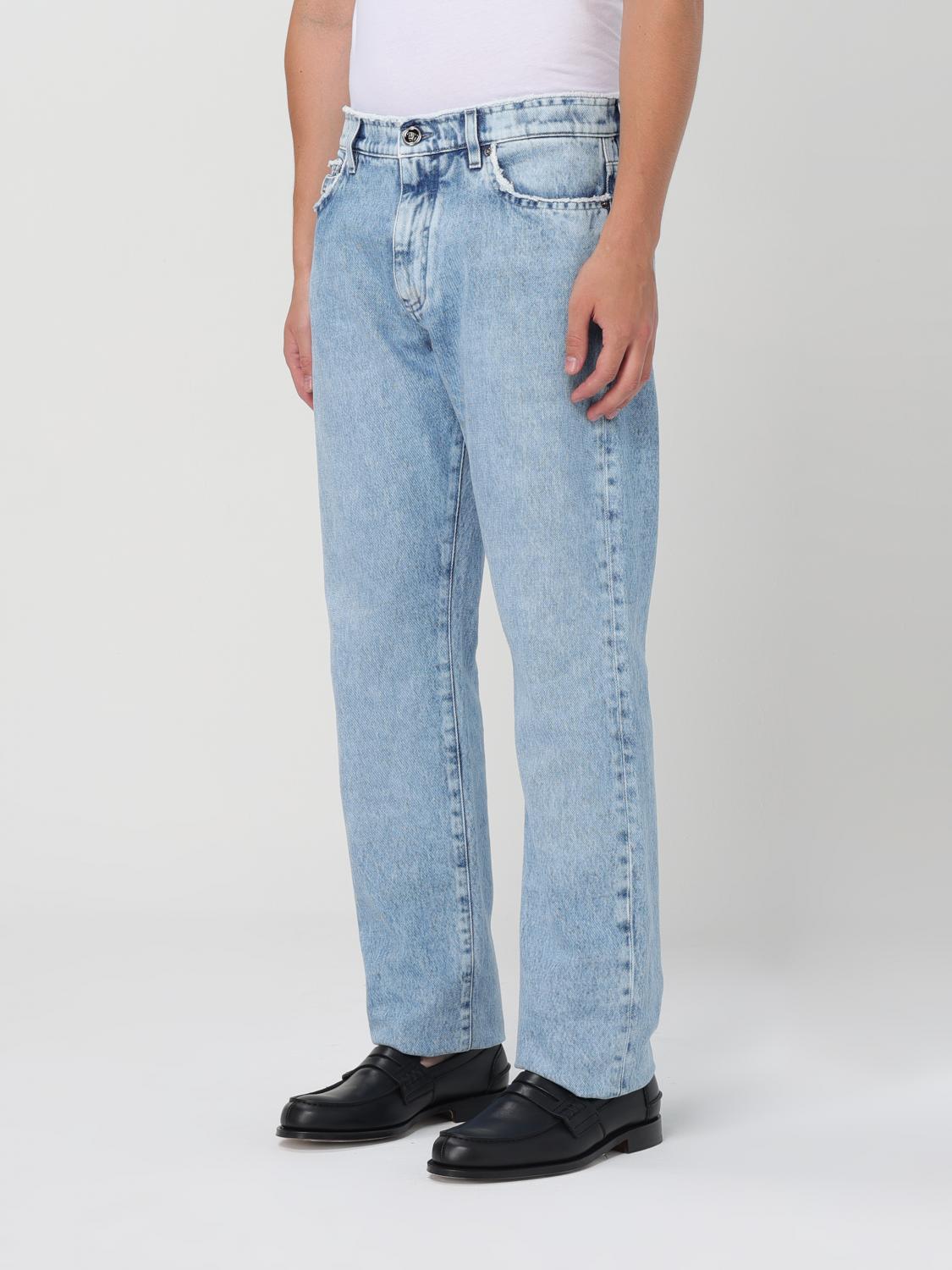 VERSACE JEANS: Jeans hombre Versace, Azul Oscuro - Img 3