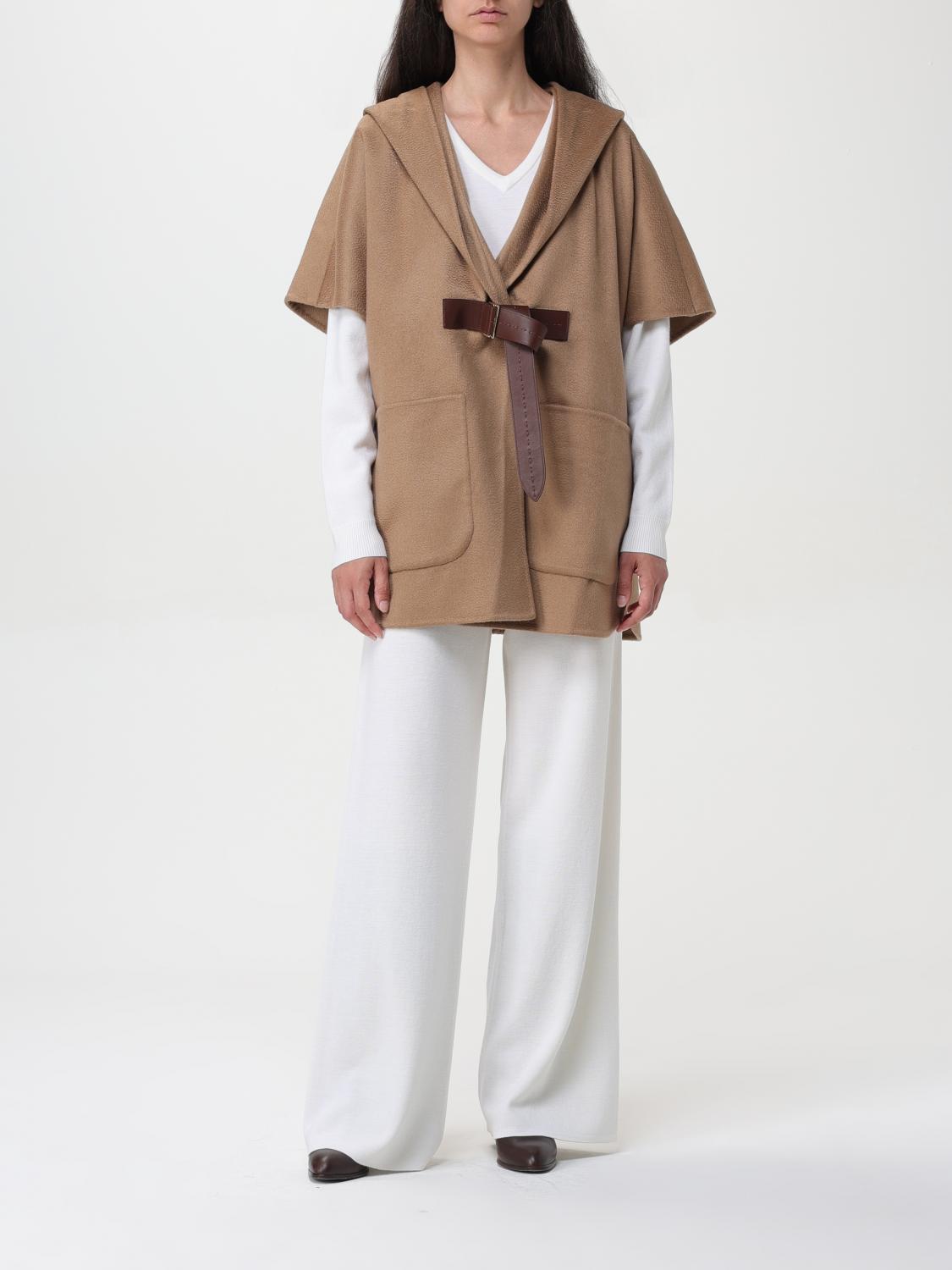 MAX MARA CAPA: Chaqueta mujer Max Mara, Camello - Img 2