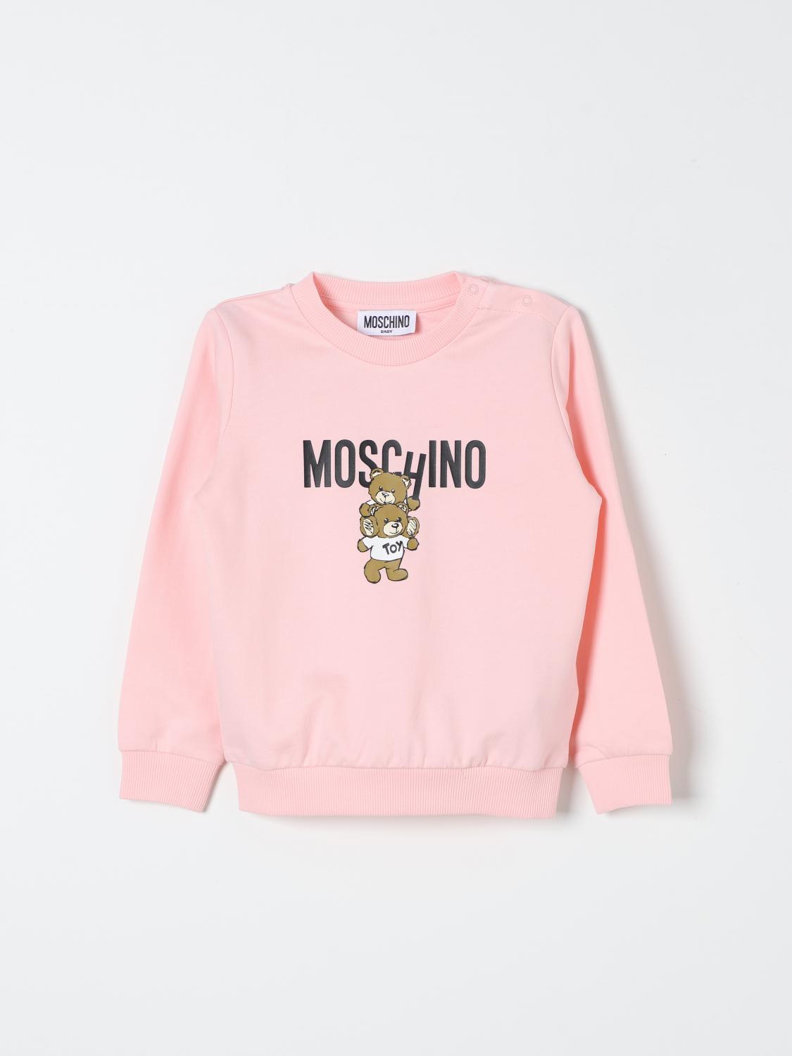 MOSCHINO 스웨터: 스웨터 남아 Moschino, 핑크 - Img 1