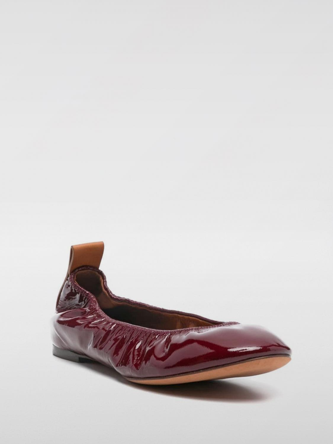 LANVIN BALLET FLATS: Shoes woman Lanvin, Burgundy - Img 2