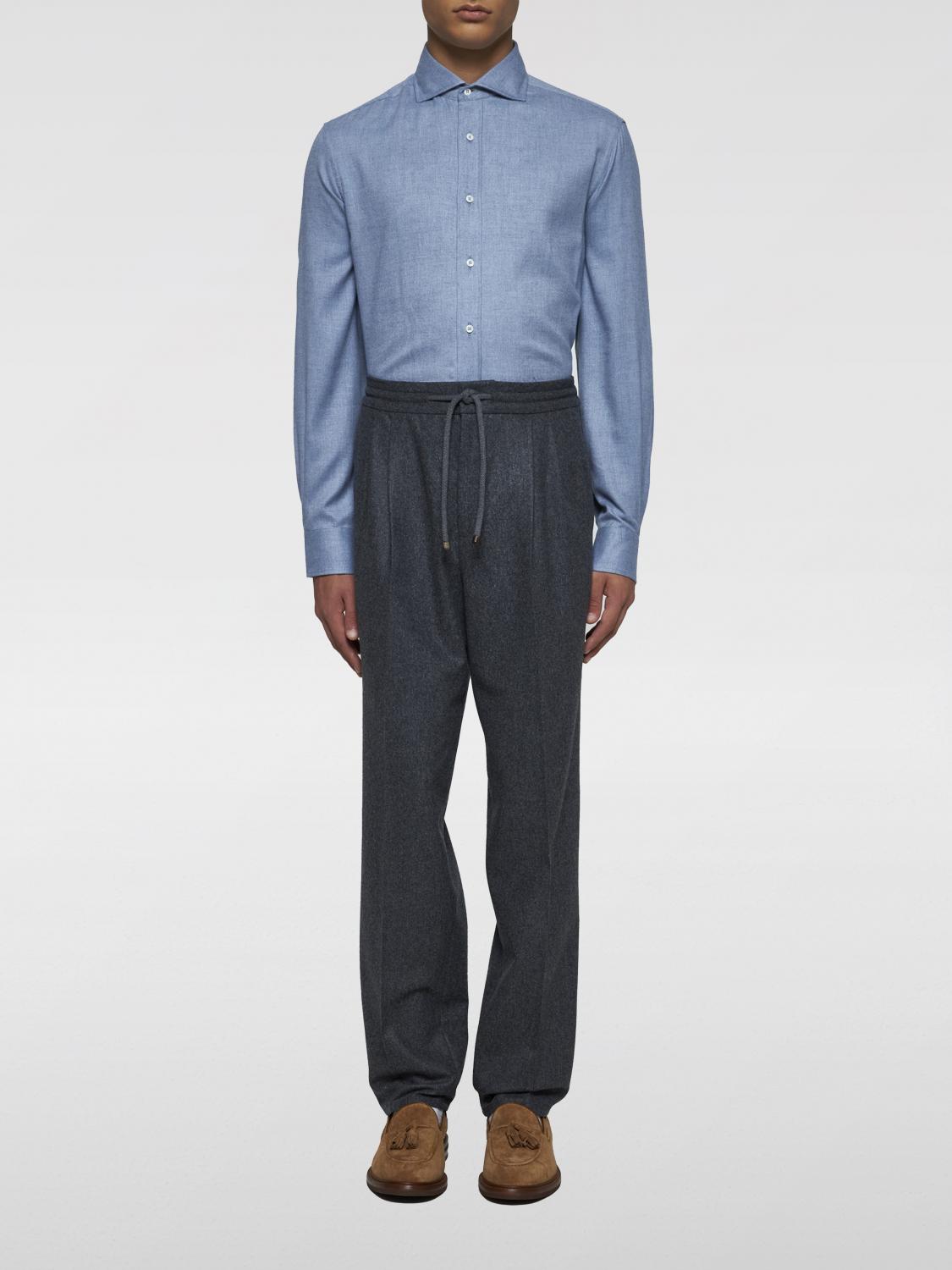 BRUNELLO CUCINELLI PANTS: Pants men Brunello Cucinelli, Grey - Img 2