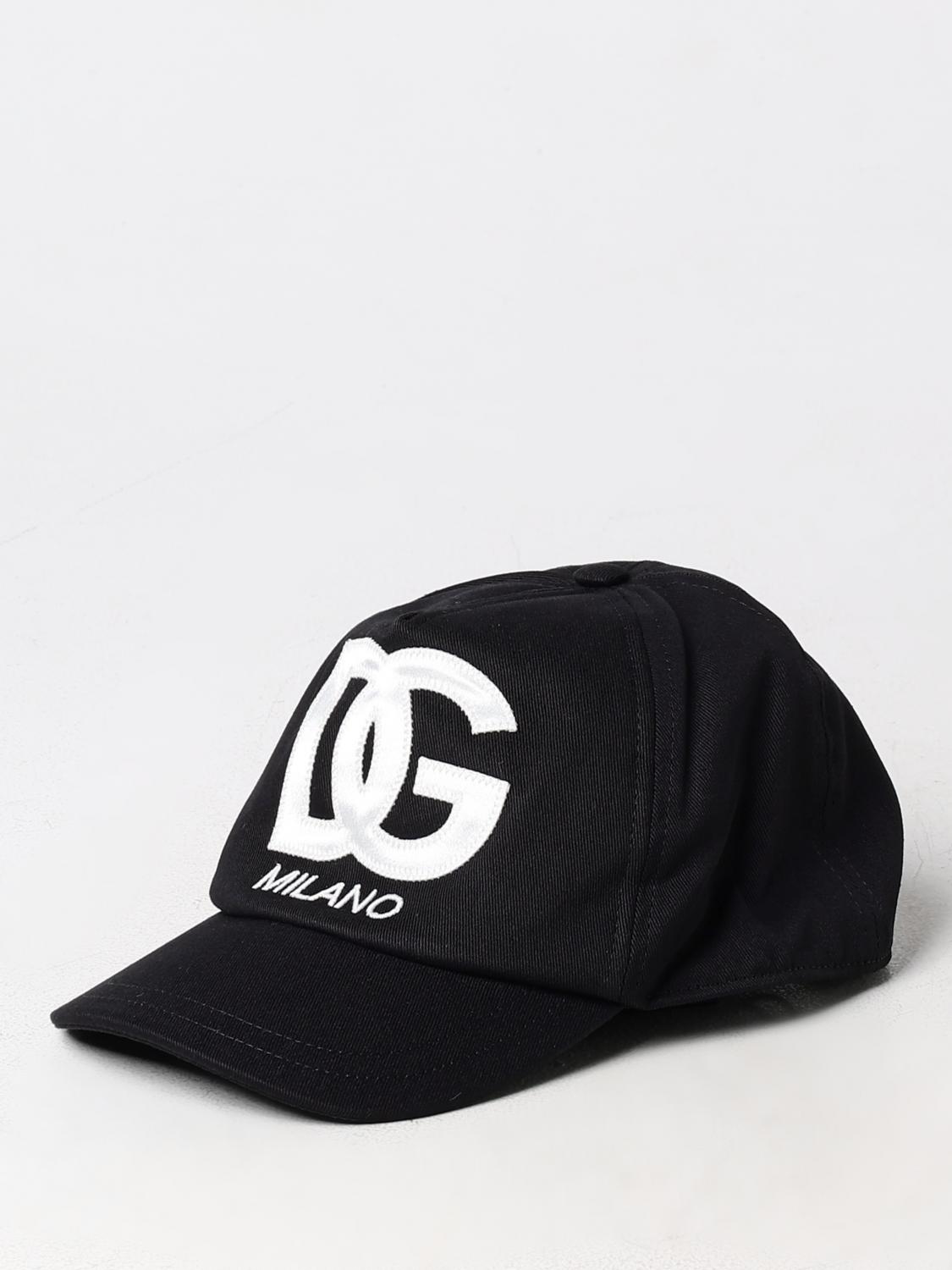 DOLCE & GABBANA GORRO: Gorro niños Dolce & Gabbana, Negro - Img 1