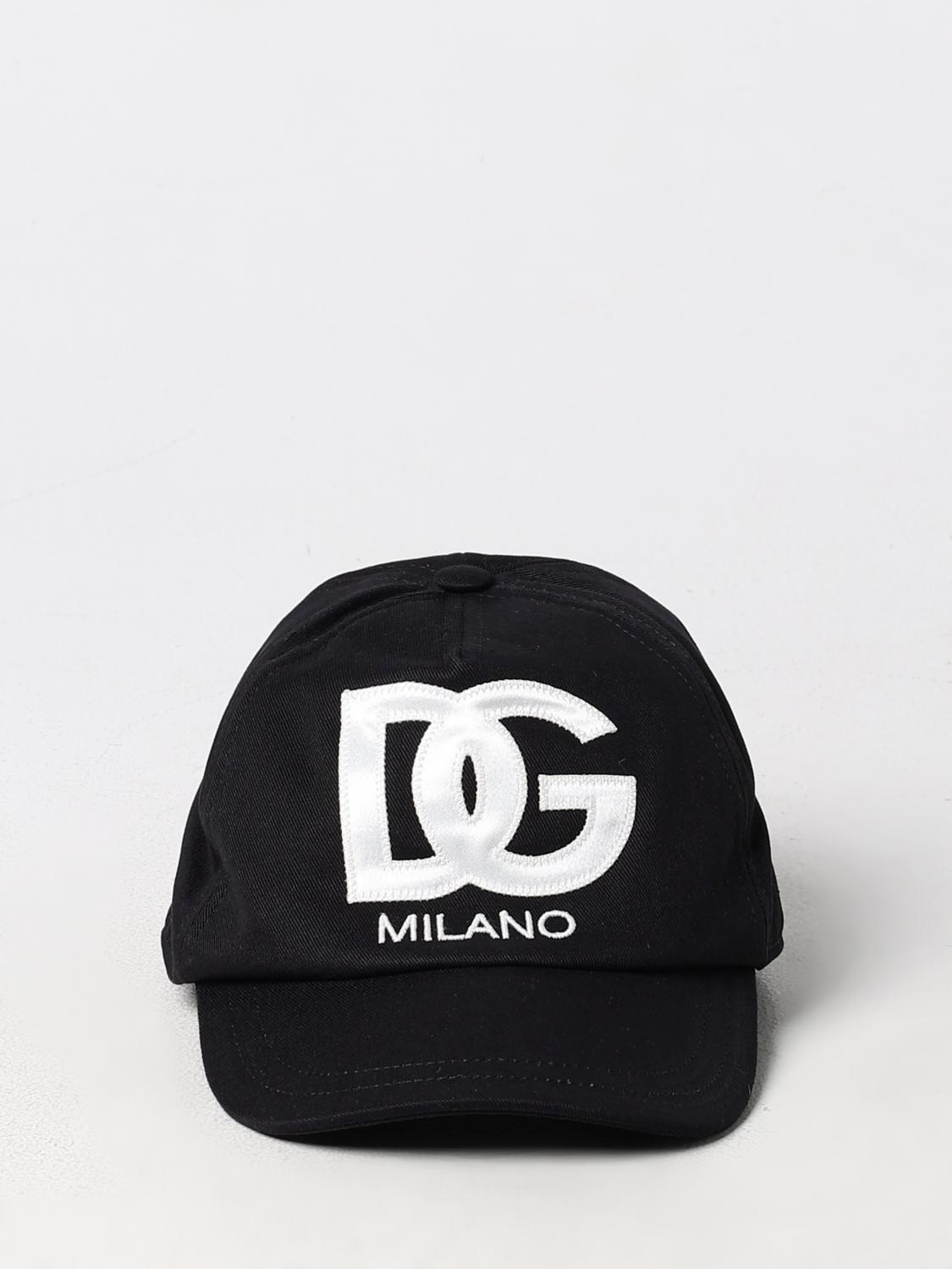 DOLCE & GABBANA GORRO: Gorro niños Dolce & Gabbana, Negro - Img 2