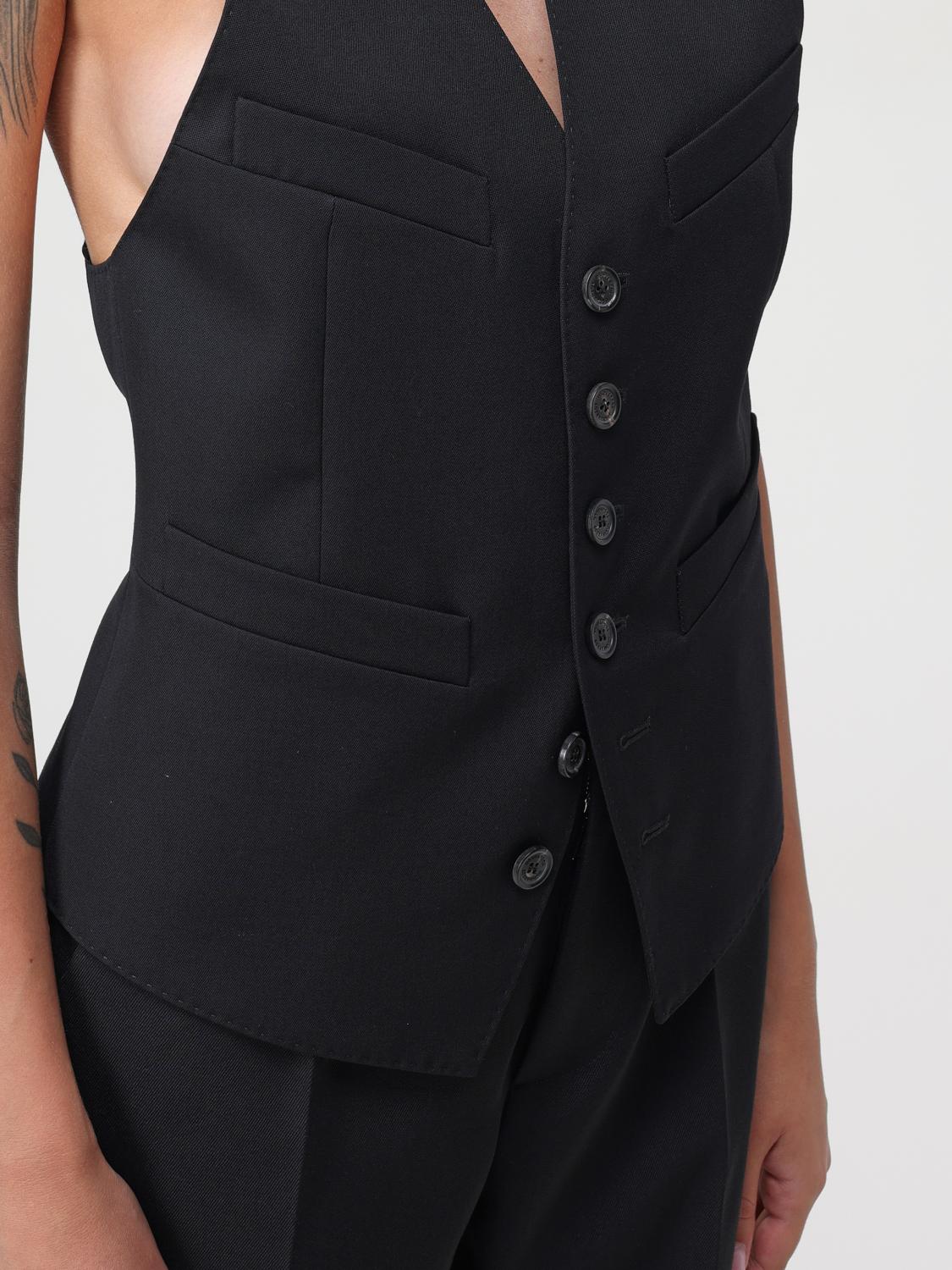 DSQUARED2 WESTE: Jacke damen Dsquared2, Schwarz - Img 3