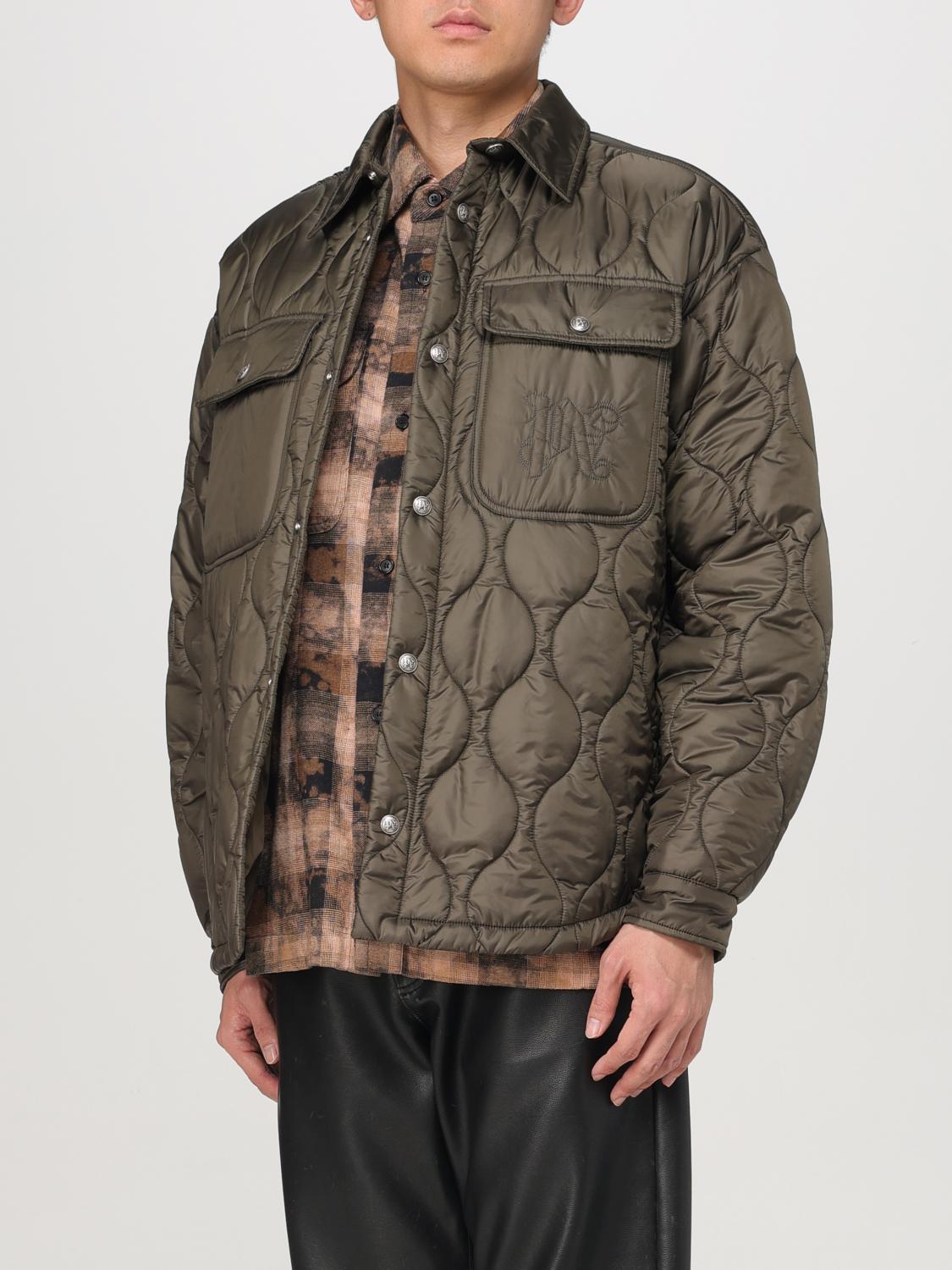 PALM ANGELS JACKET: Palm Angels quilted nylon jacket, Green - Img 4