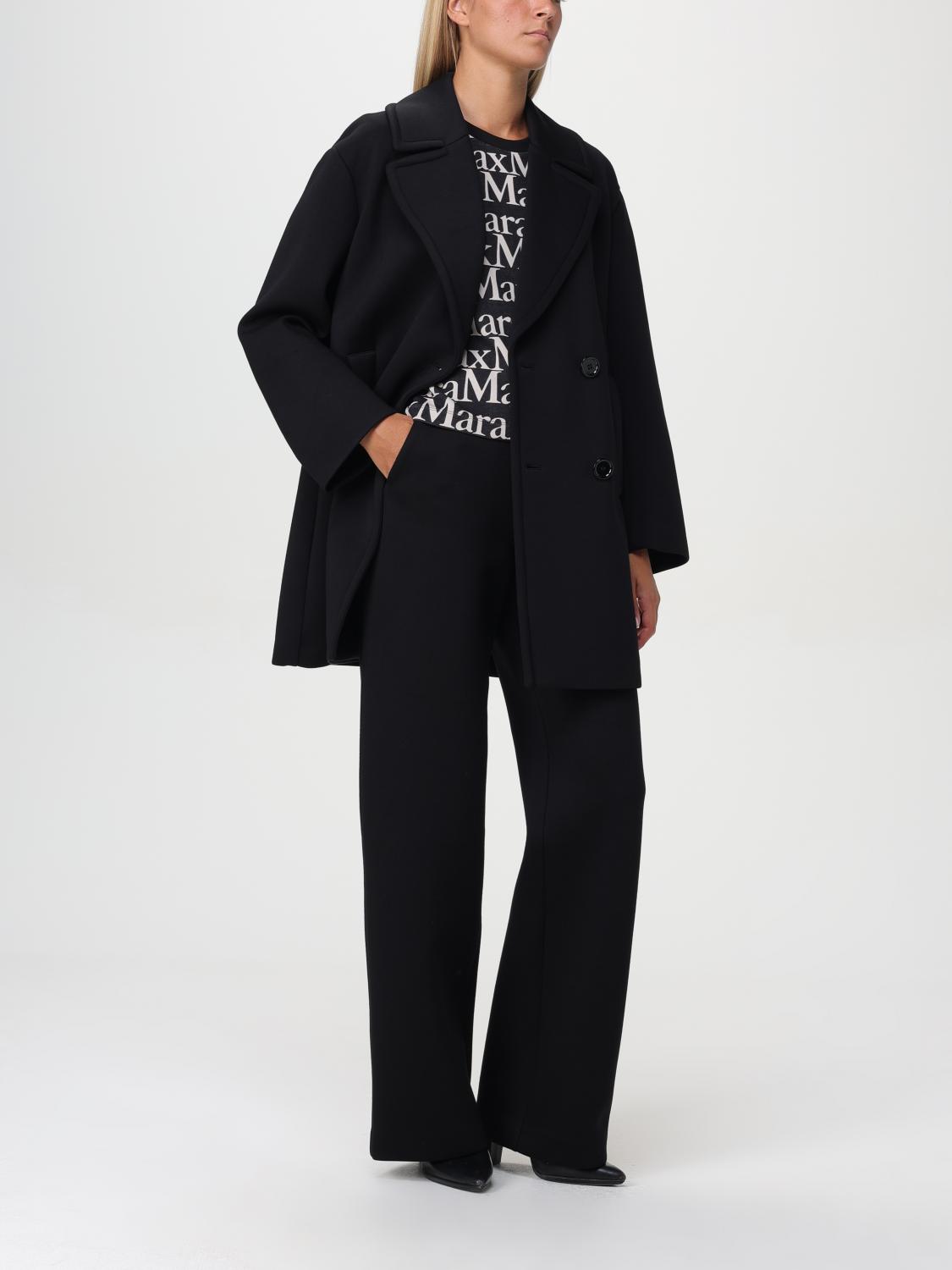 MAX MARA ABRIGO: Sobretodo mujer Max Mara, Negro - Img 2