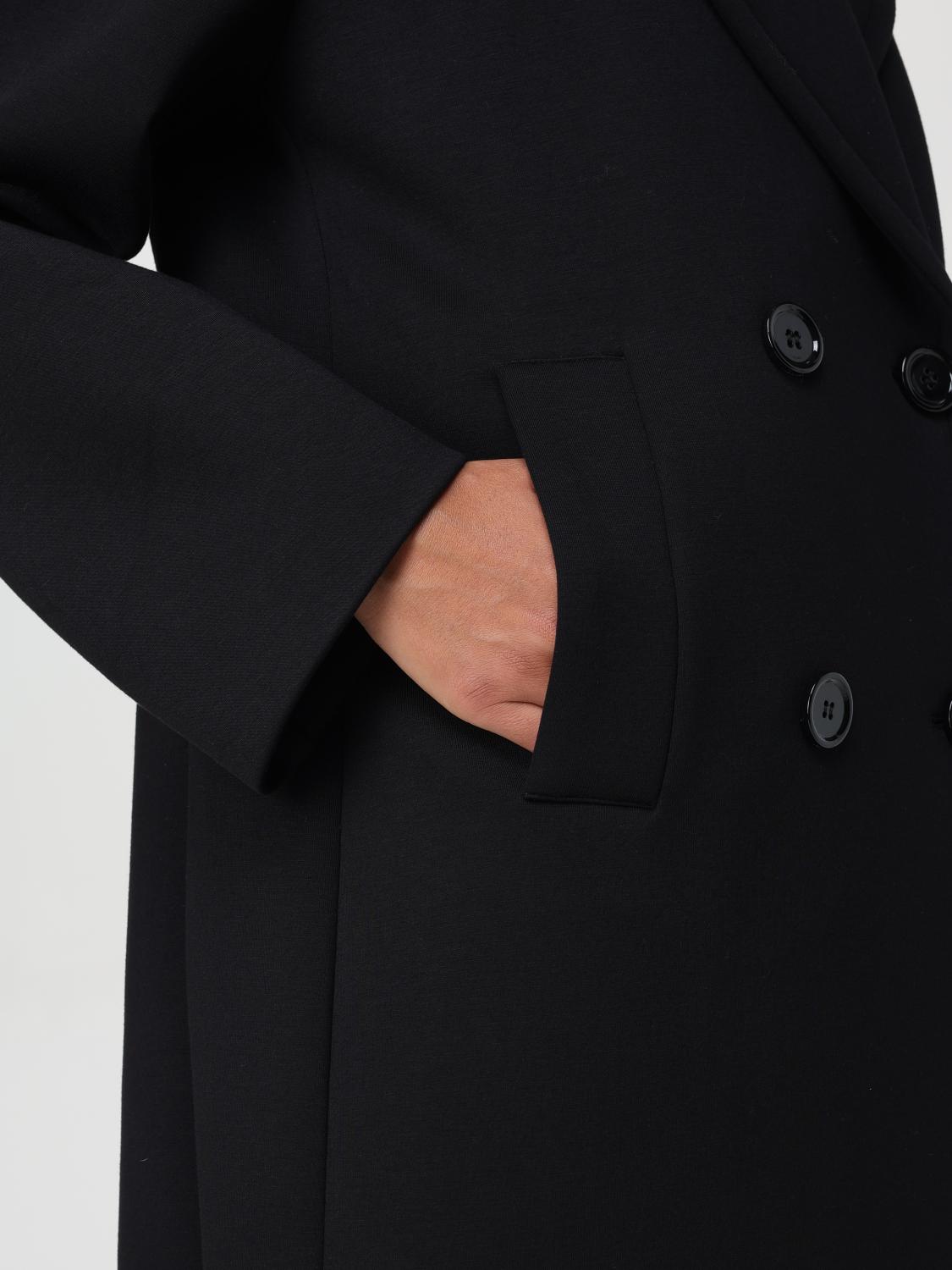 MAX MARA ABRIGO: Sobretodo mujer Max Mara, Negro - Img 5