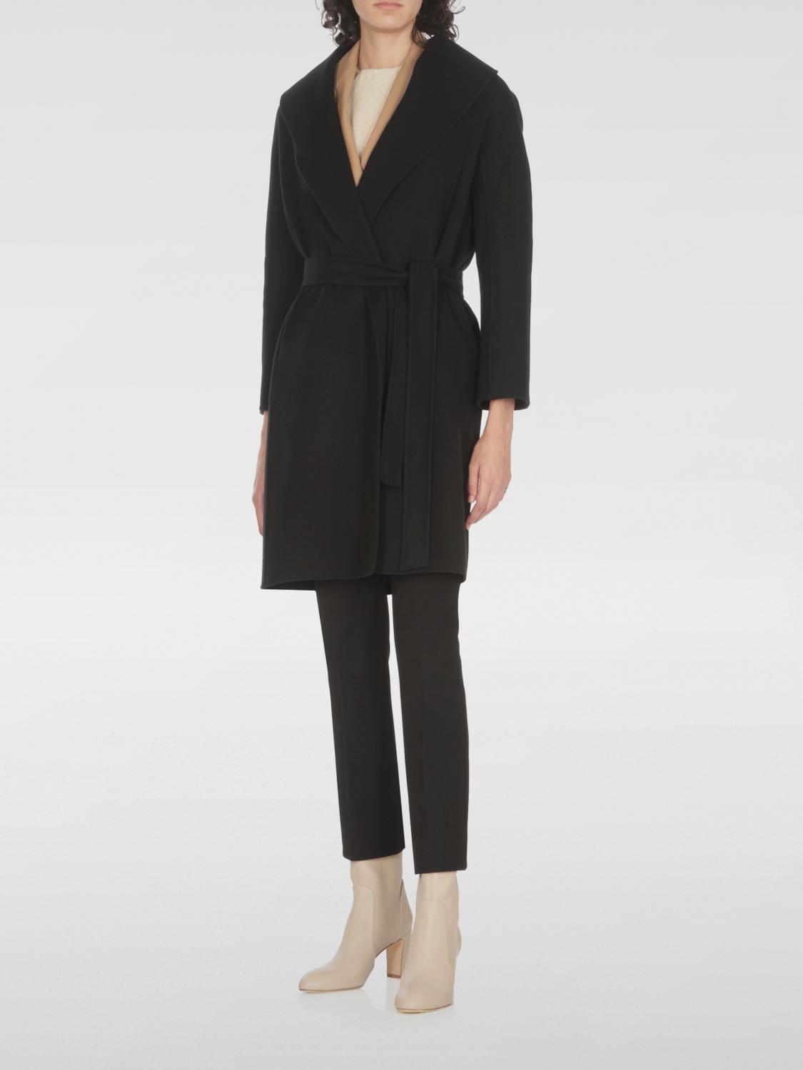 MAX MARA ABRIGO: Sobretodo mujer Max Mara, Negro - Img 1
