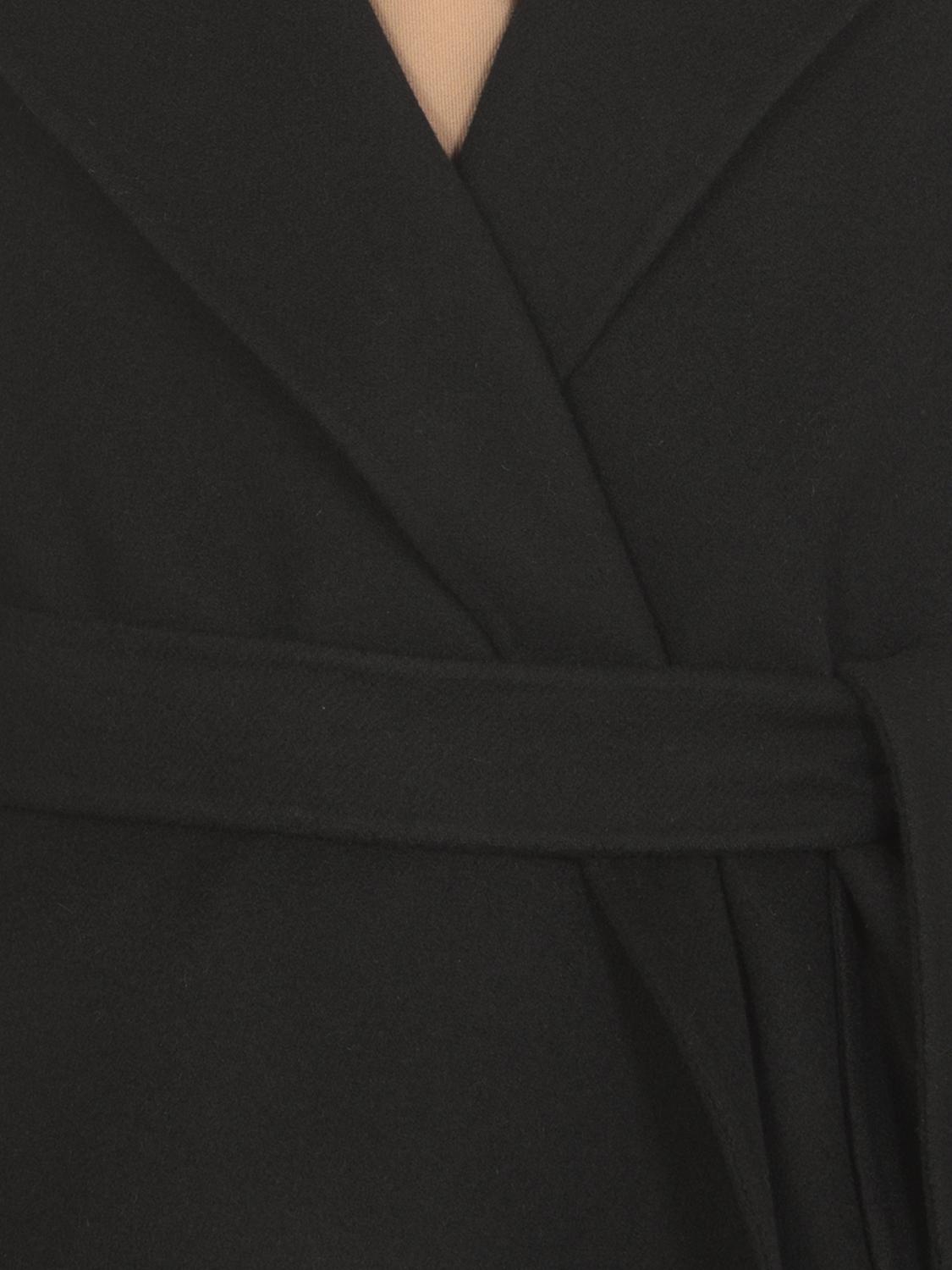 MAX MARA ABRIGO: Sobretodo mujer Max Mara, Negro - Img 4