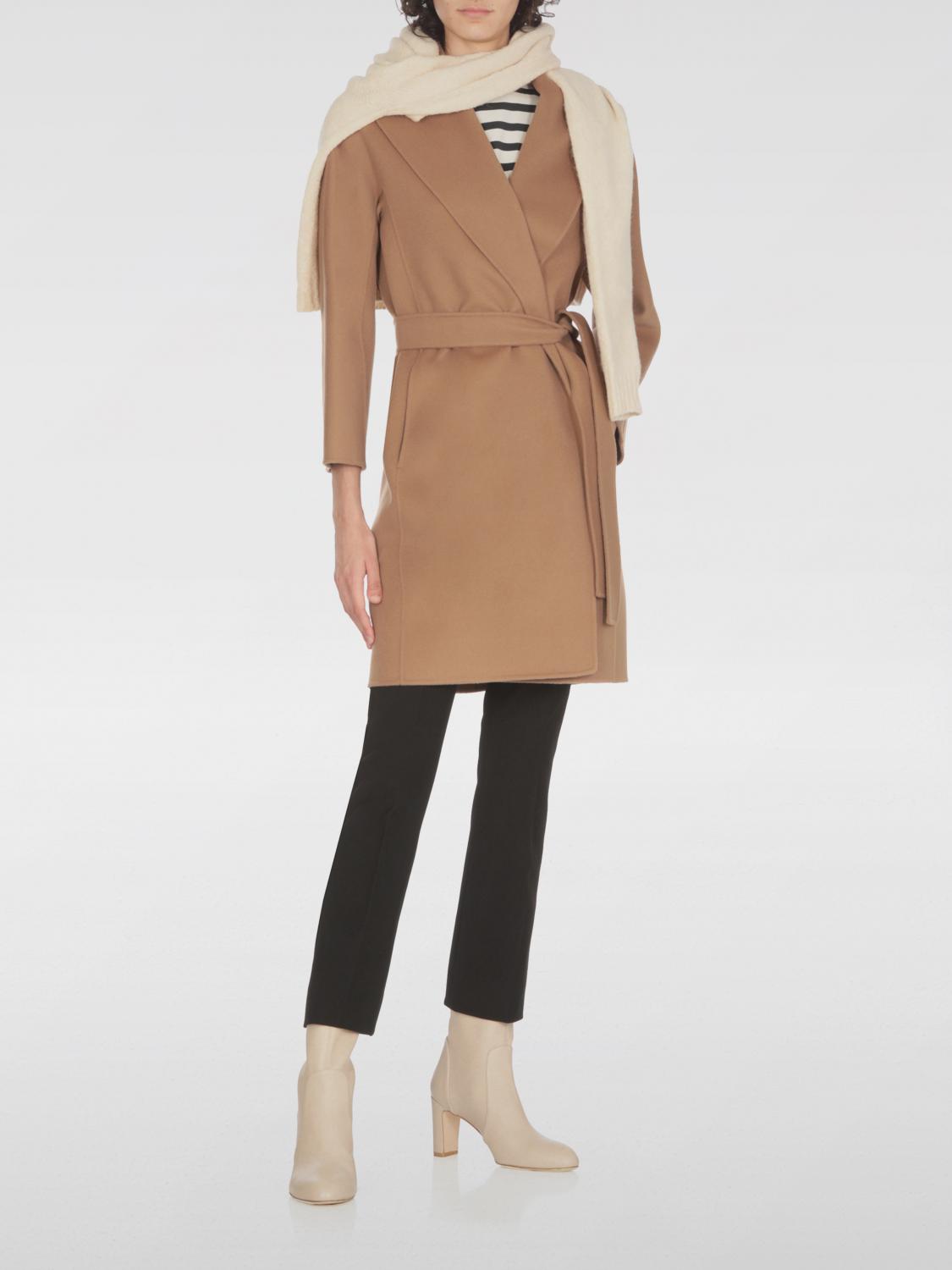 MAX MARA COAT: Trench coat woman Max Mara, Beige - Img 2