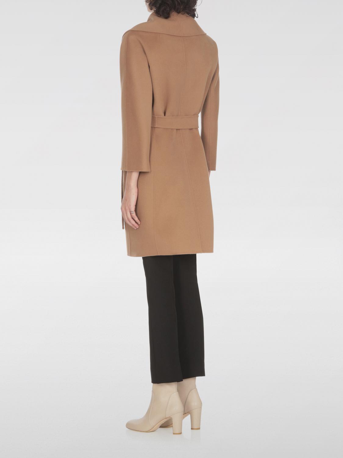 MAX MARA COAT: Trench coat woman Max Mara, Beige - Img 3