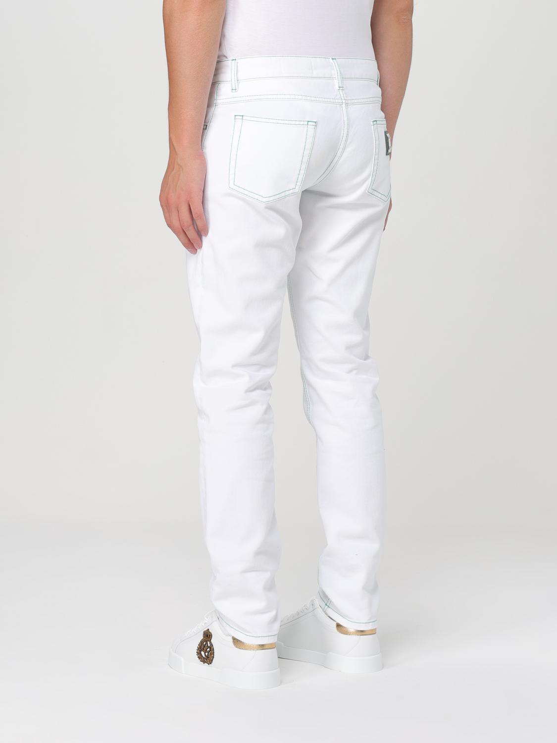 Dolce & Gabbana Jeans men - White | GYJCCDG8KW4 | GIGLIO.COM