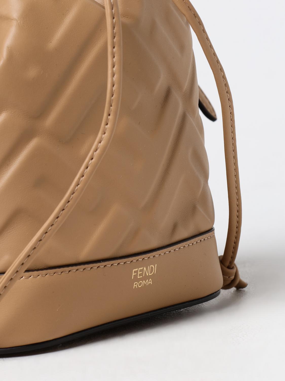 FENDI MINI BAG: Handbag woman Fendi, Brown - Img 4