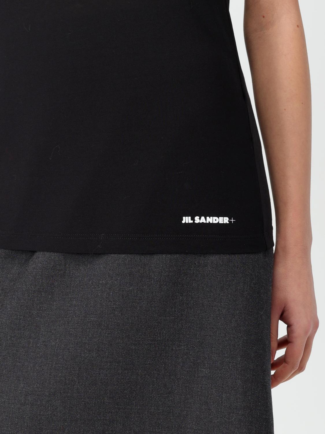 JIL SANDER T恤: T恤 女士 Jil Sander, 黑色 - Img 4