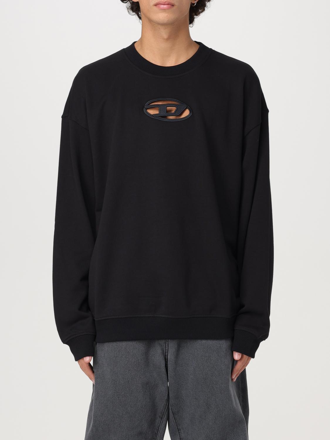 DIESEL SWEATSHIRT: Sweatshirt men Diesel, Black - Img 1