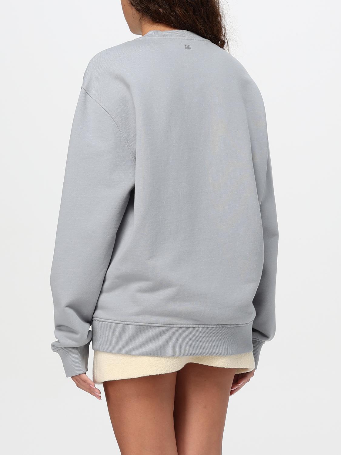 AMI PARIS SUDADERA: Jersey mujer Ami Paris, Azul Oscuro - Img 2