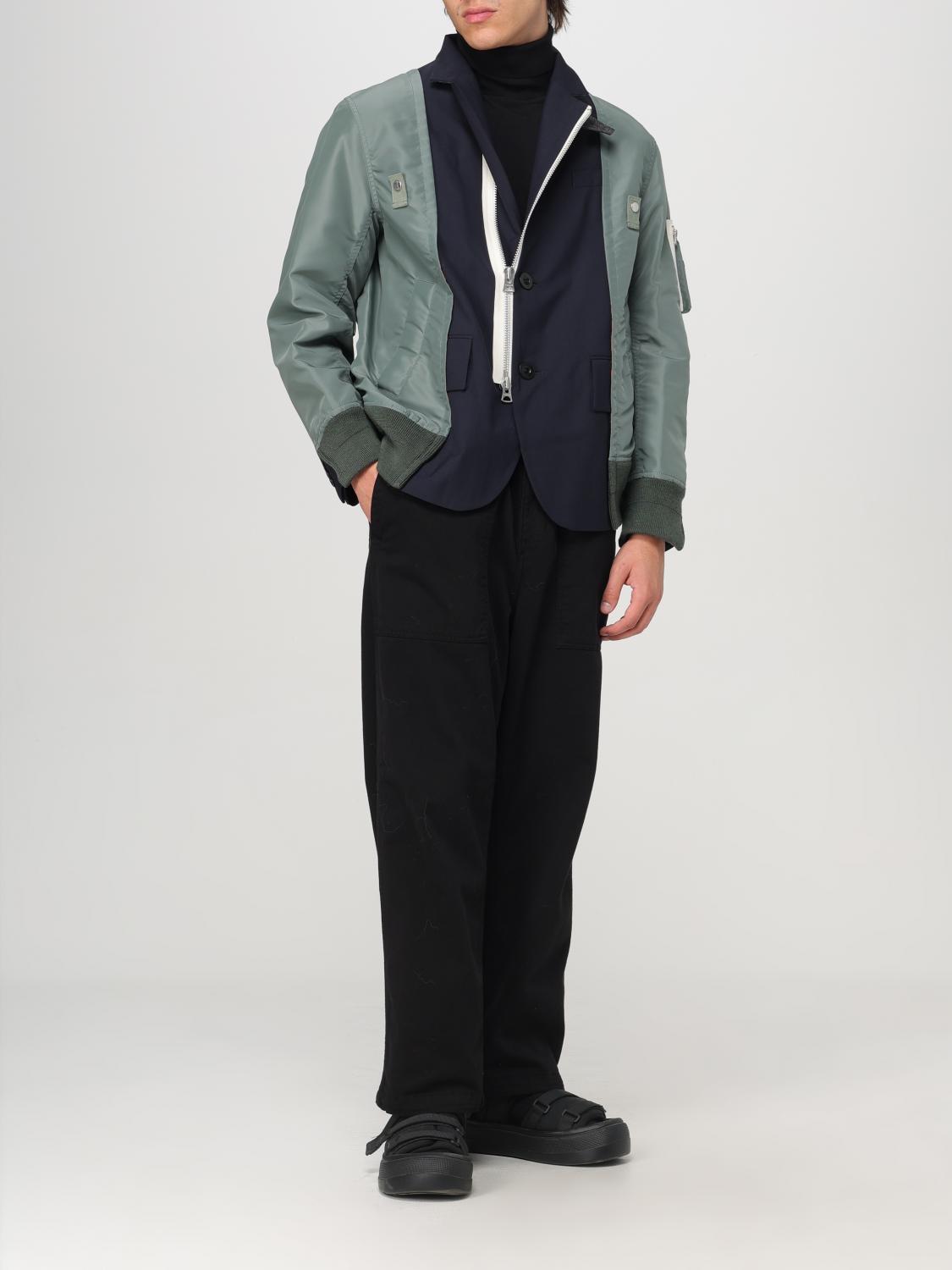 SACAI JACKET: Jacket men Sacai, Blue - Img 2