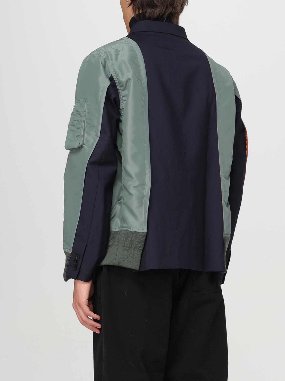 SACAI JACKET: Jacket men Sacai, Blue - Img 3
