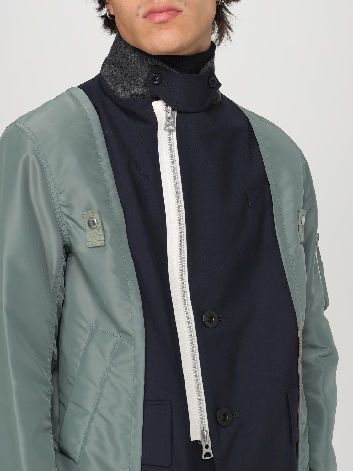 SACAI JACKET: Jacket men Sacai, Blue - Img 5