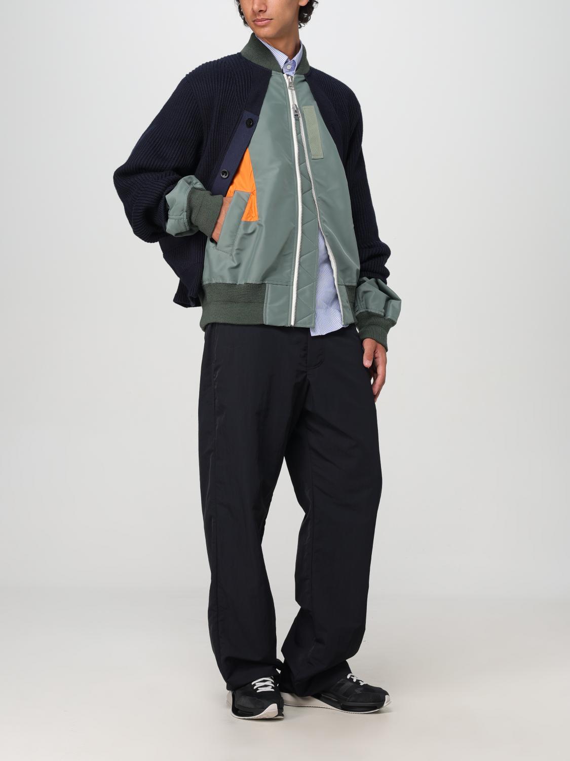 Sacai Cardigan men - Blue | 2403452M | GIGLIO.COM