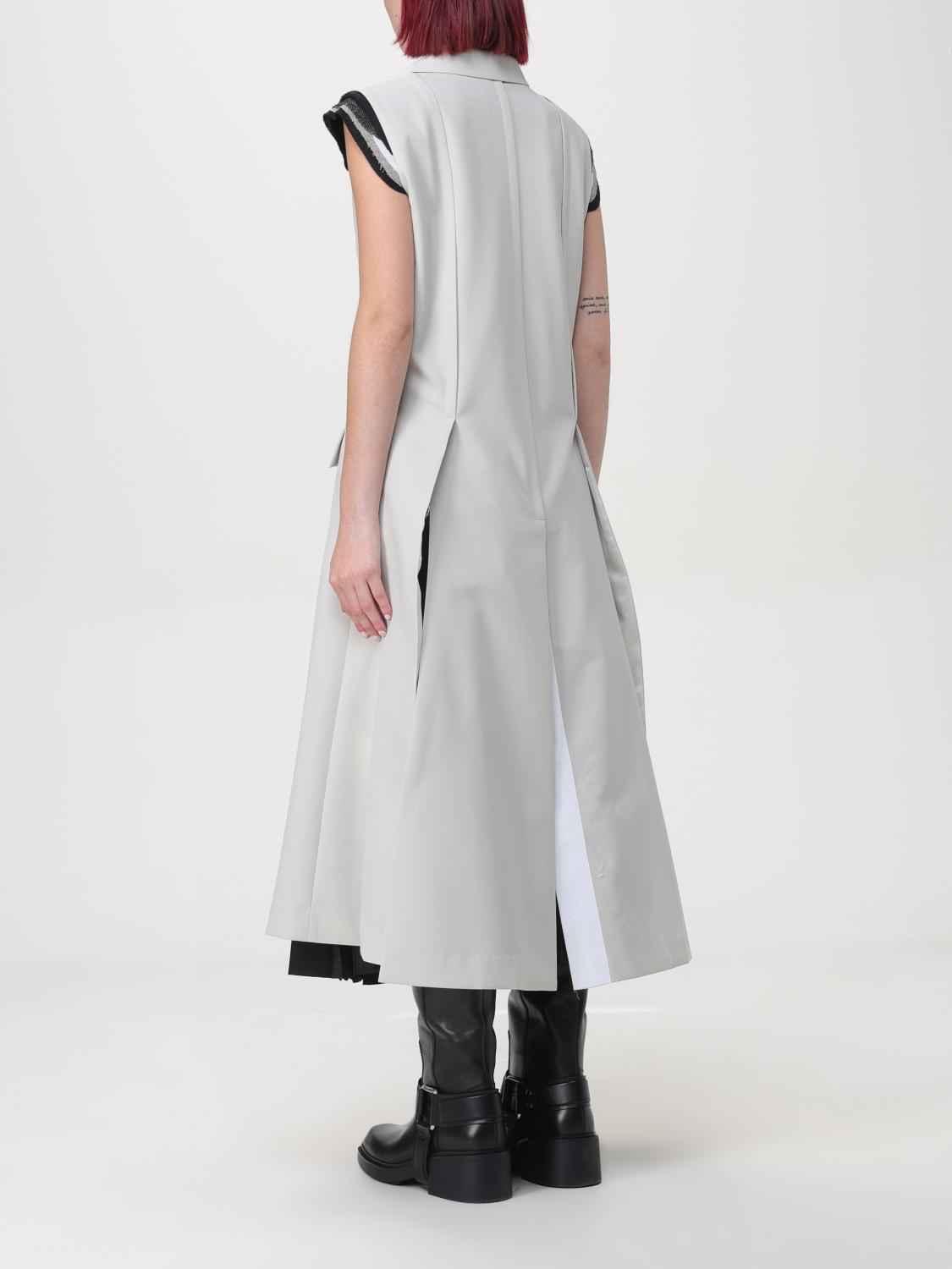 SACAI GABARDINA: Jersey mujer Sacai, Beige - Img 2