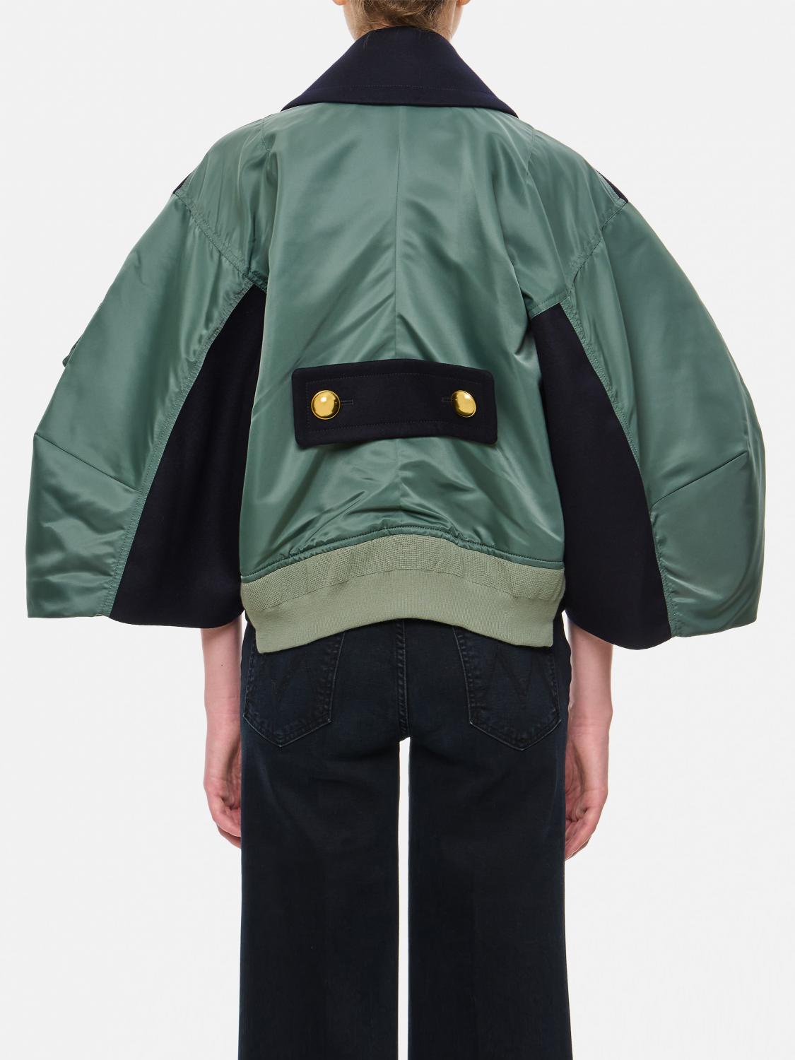 SACAI ジャケット: コート レディース Sacai, ブルー - Img 3