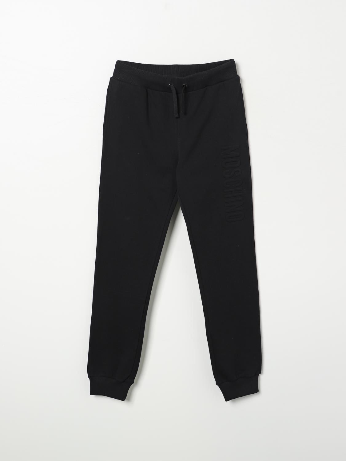 MOSCHINO PANTS: Pants kids Moschino, Black - Img 1