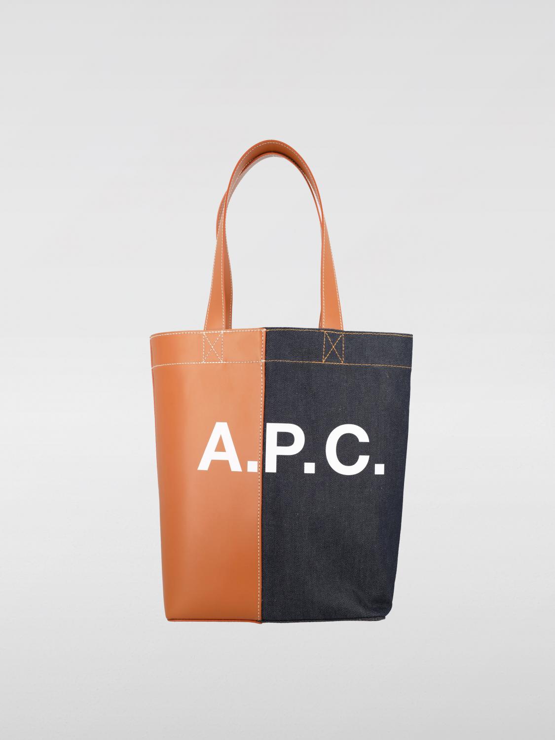A.P.C. BAG: Bags men A.P.C., Brown - Img 1