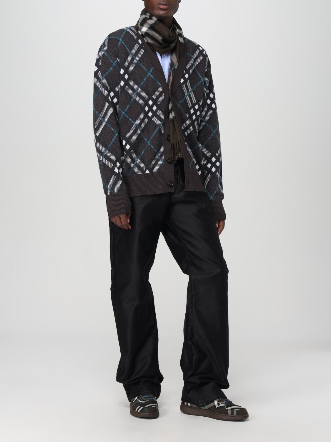 BURBERRY CARDIGAN: Sweater men Burberry, Blue - Img 2