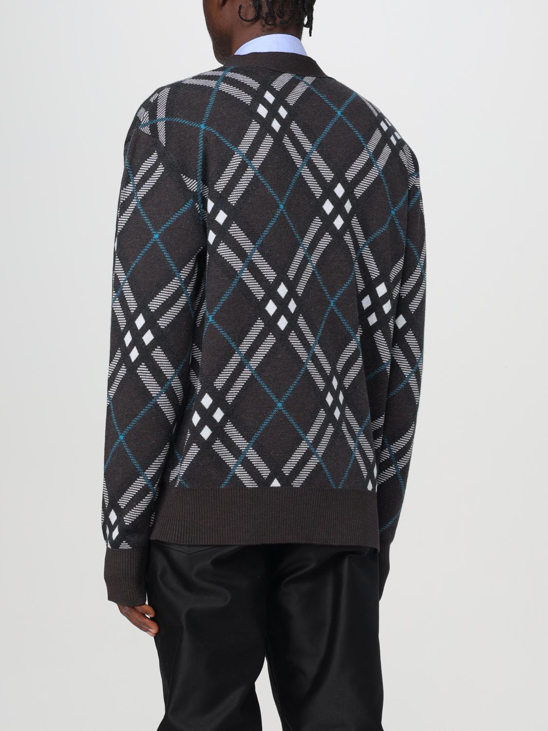 BURBERRY CARDIGAN: Sweater men Burberry, Blue - Img 3