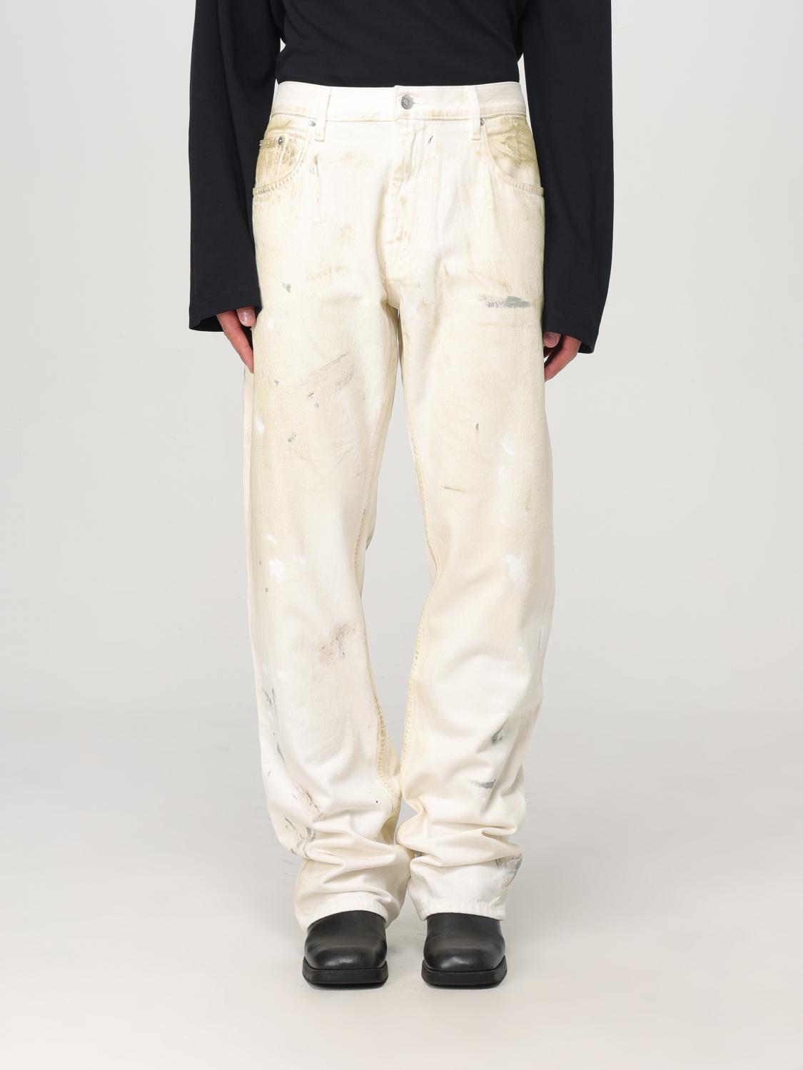 HELMUT LANG JEANS: Jeans men Helmut Lang, White - Img 1