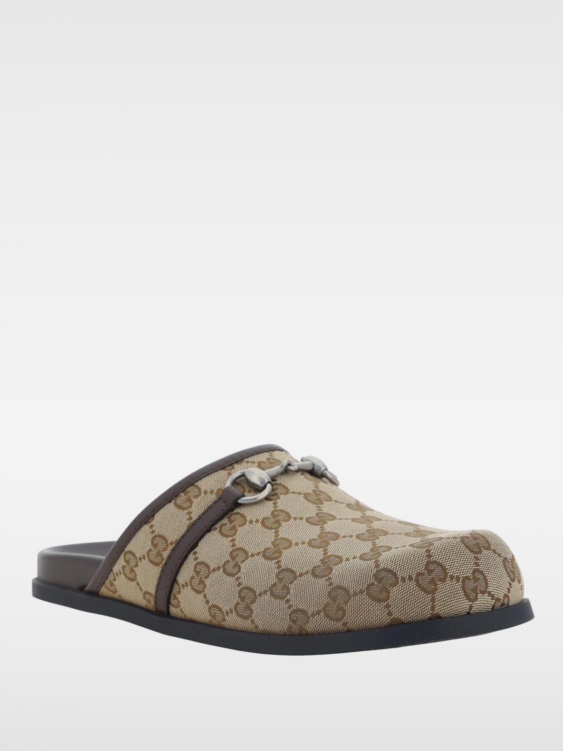GUCCI SANDALS: Shoes men Gucci, Beige - Img 2