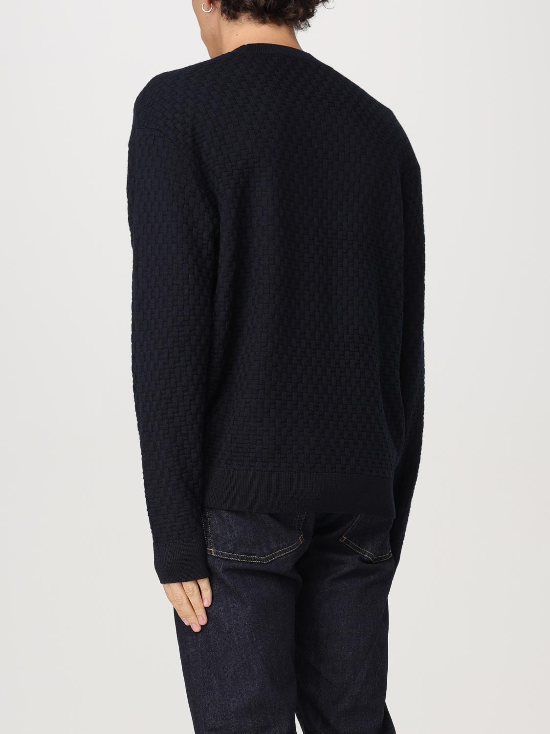 EMPORIO ARMANI SWEATER: Sweater men Emporio Armani, Black - Img 2