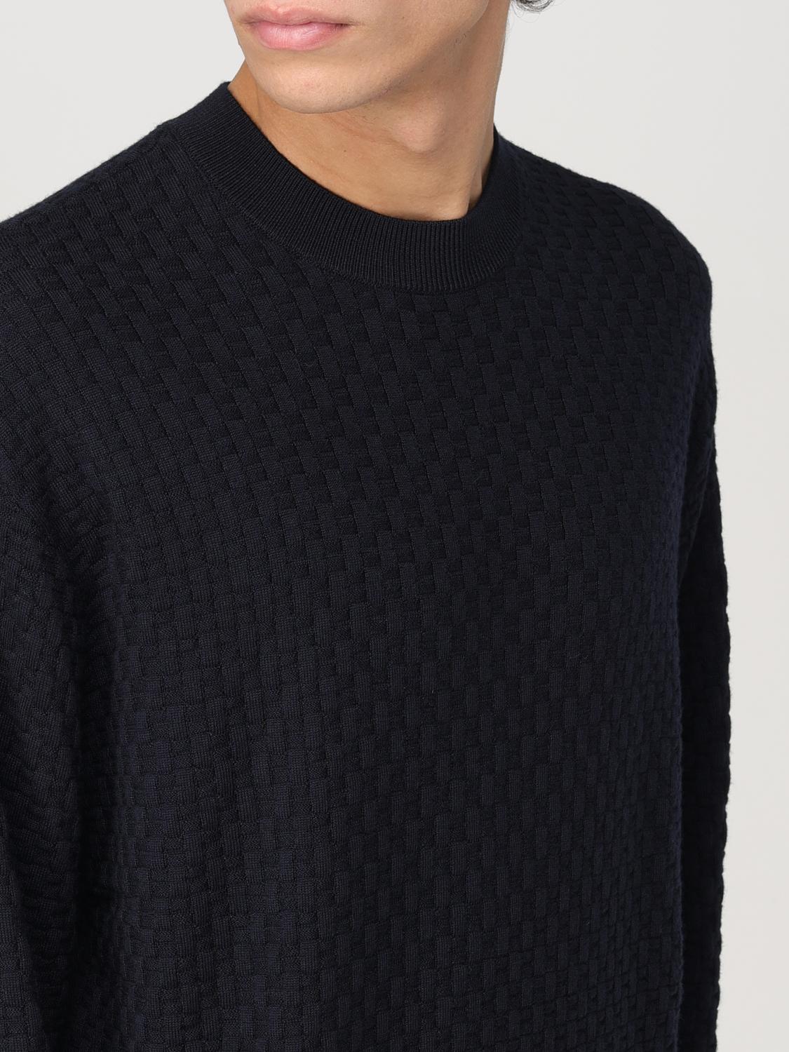 EMPORIO ARMANI SWEATER: Sweater men Emporio Armani, Black - Img 3