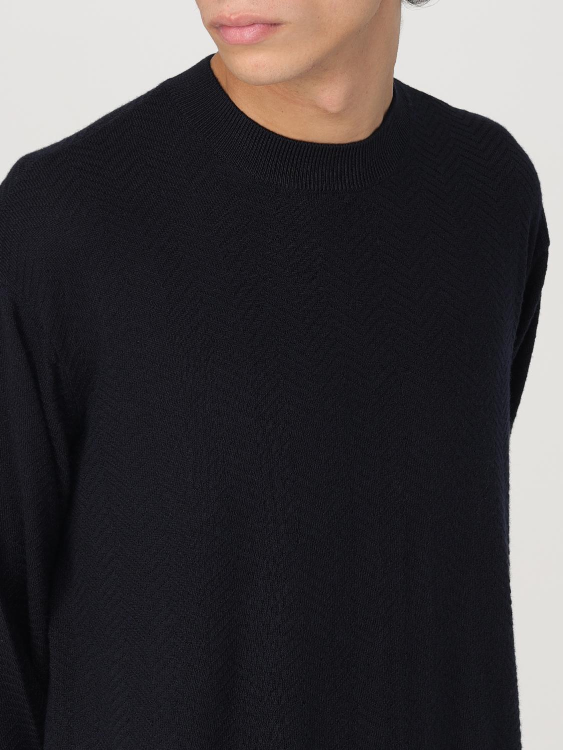 EMPORIO ARMANI PULLOVER: Pullover herren Emporio Armani, Blau - Img 3