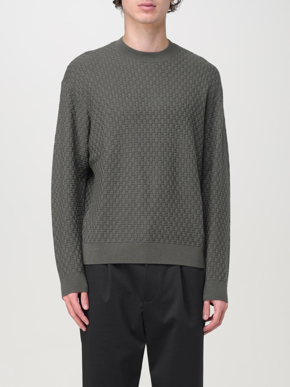 EMPORIO ARMANI SWEATER: Sweater men Emporio Armani, Grass Green - Img 1