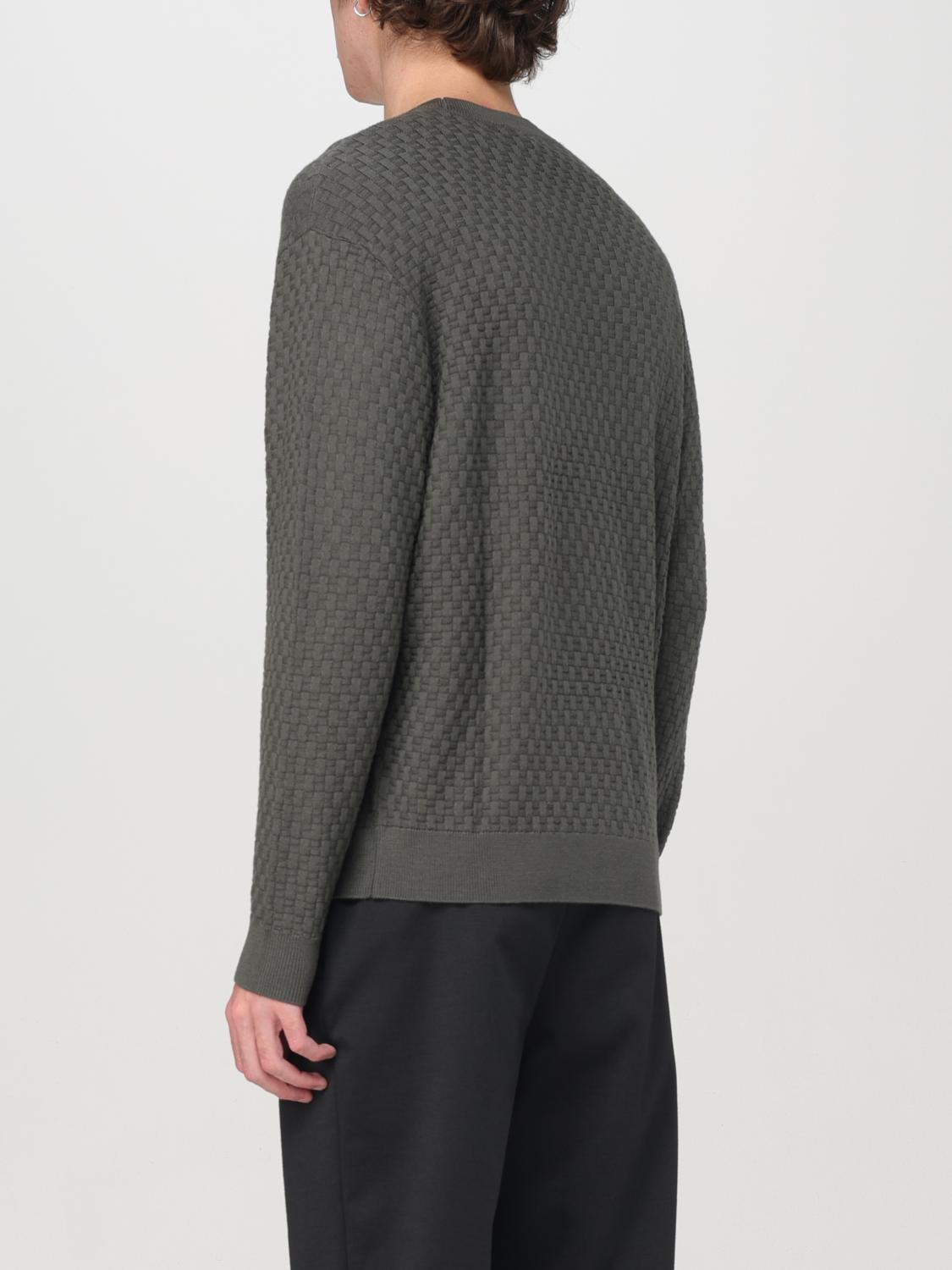 EMPORIO ARMANI SWEATER: Sweater men Emporio Armani, Grass Green - Img 2