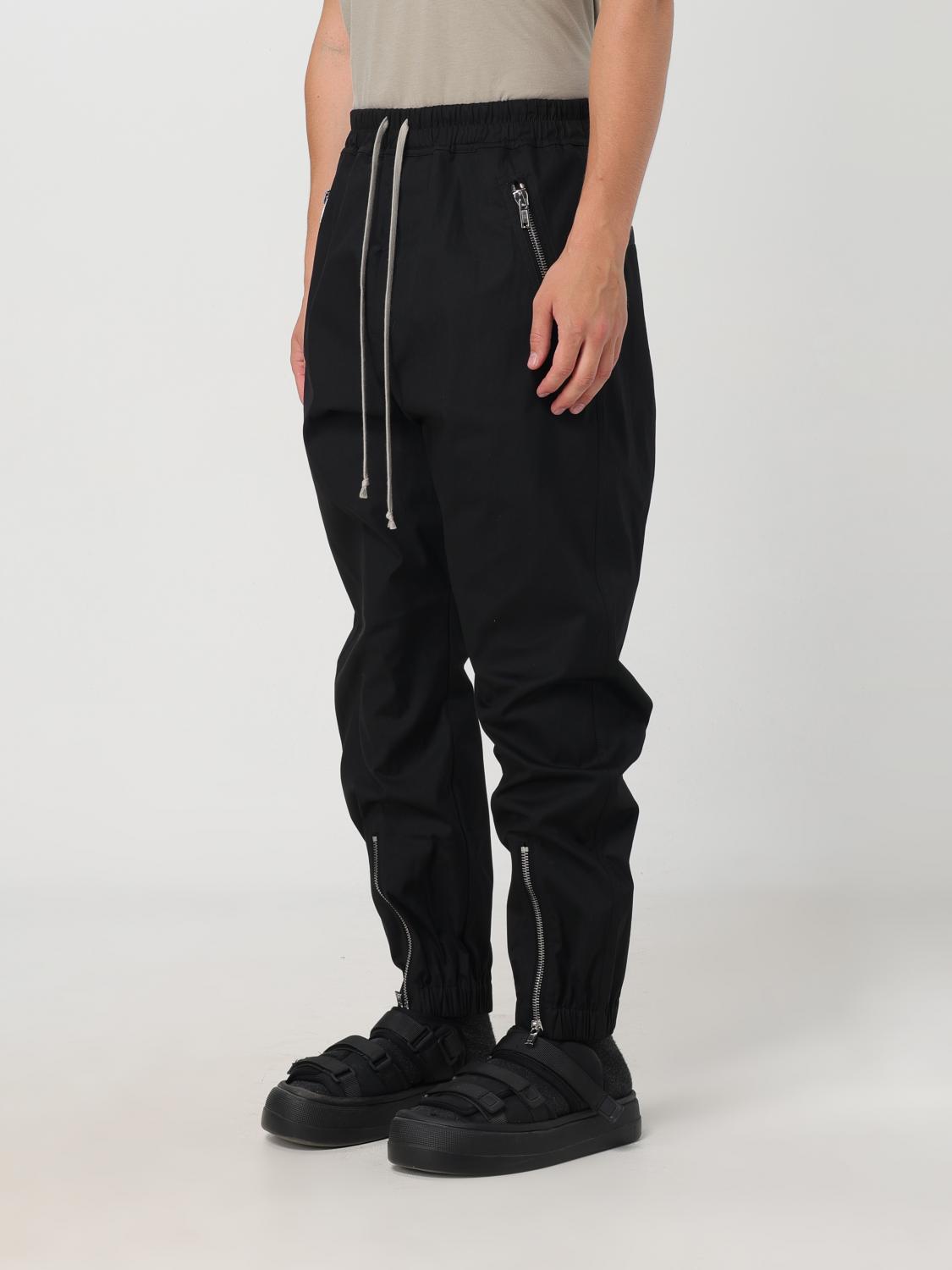 RICK OWENS PANTS: Pants men Rick Owens, Black - Img 4