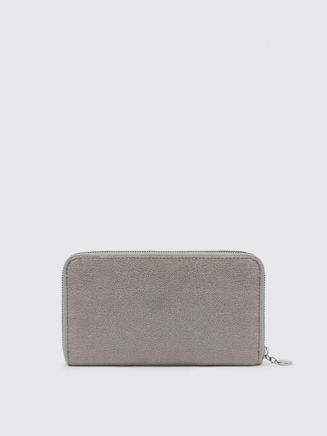 STELLA MCCARTNEY CARTERA: Cartera Falabella Stella McCartney de piel sintética craquelada, Gris - Img 3