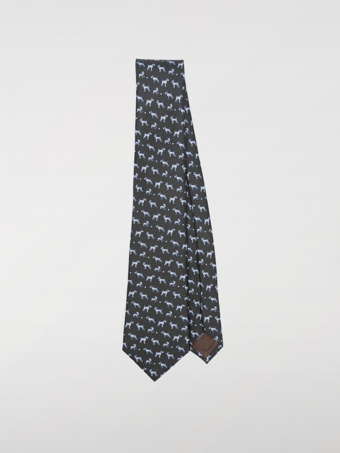 GIORGIO ARMANI TIE: Tie men Giorgio Armani, Brown - Img 1