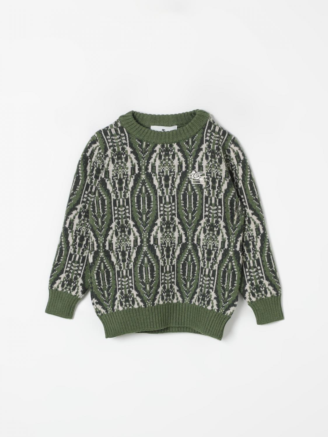 ETRO PULLOVER: Pullover kinder Etro, Grün - Img 1