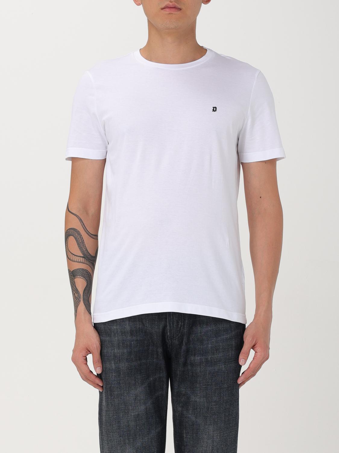 DONDUP T-SHIRT: T-shirt men Dondup, White - Img 1