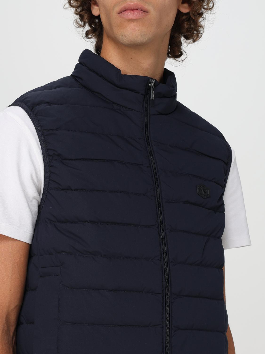 EMPORIO ARMANI SUIT VEST: Suit vest men Emporio Armani, Blue - Img 5