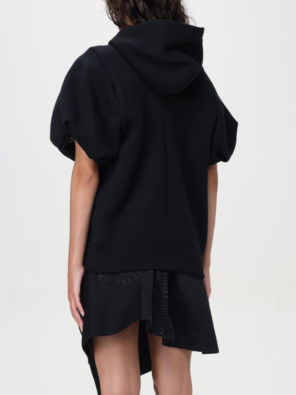 SACAI SWEATSHIRT: Pullover damen Sacai, Schwarz - Img 3