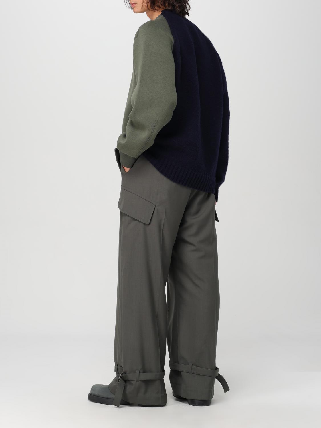 SACAI PULL: Pull homme Sacai, Kaki - Img 2