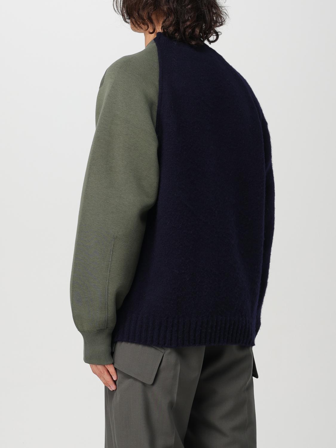 SACAI PULL: Pull homme Sacai, Kaki - Img 3