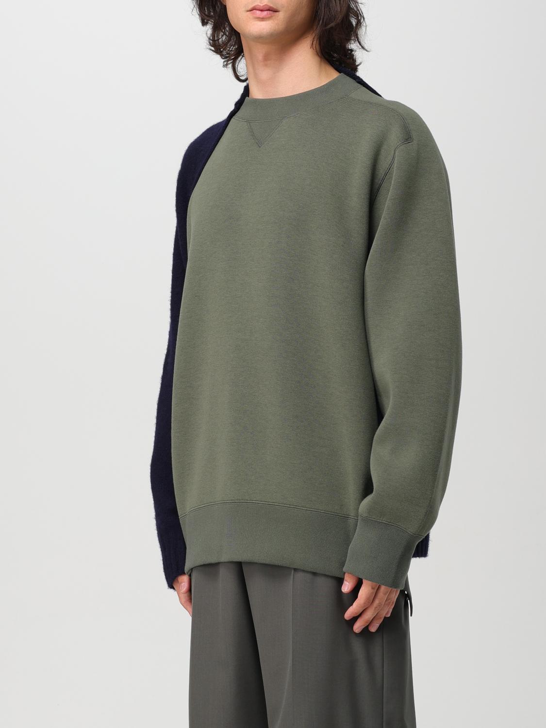 SACAI PULL: Pull homme Sacai, Kaki - Img 4