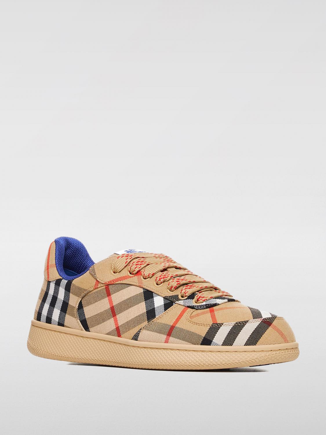 BURBERRY Sneakers men Beige Burberry sneakers 8095276 online at GIGLIO.COM